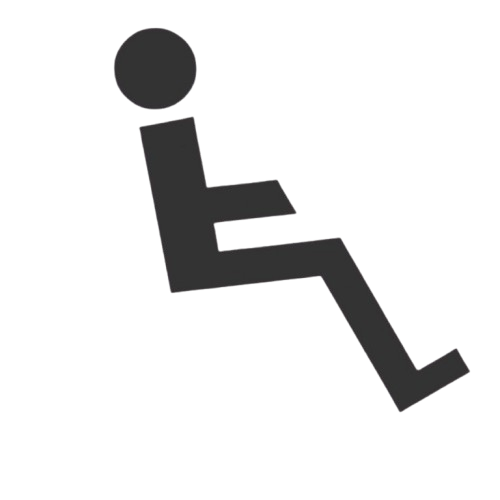 Symbol osoby niepełnosprawnej - wózek